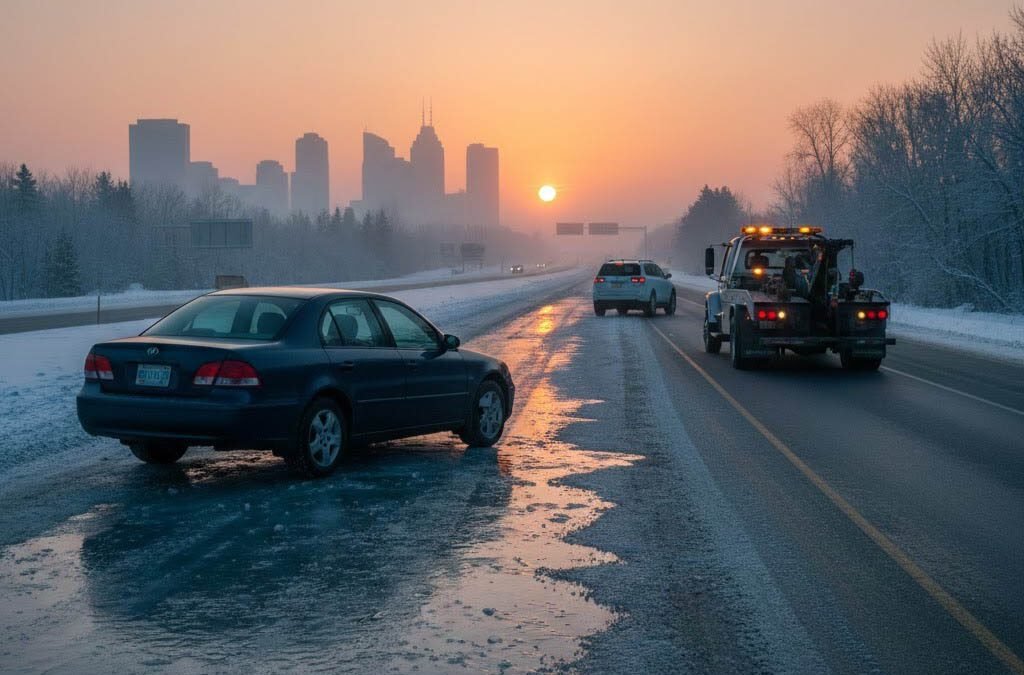 Black Ice vs Snow: Which Is More Dangerous in Winnipeg?